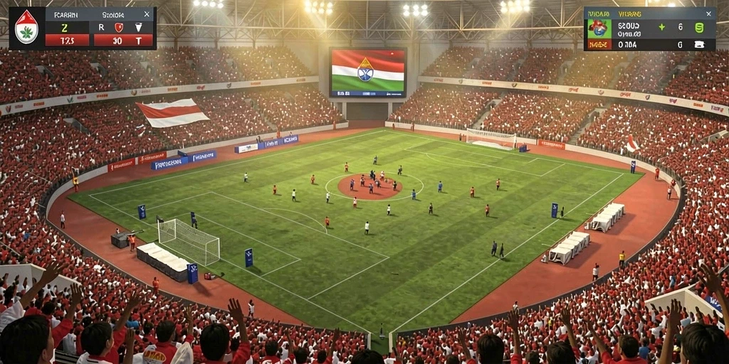 7777w - Gambar menunjukkan tampilan level menantang dengan rintangan.